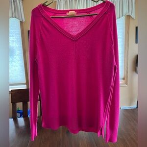 Hot pink sweater